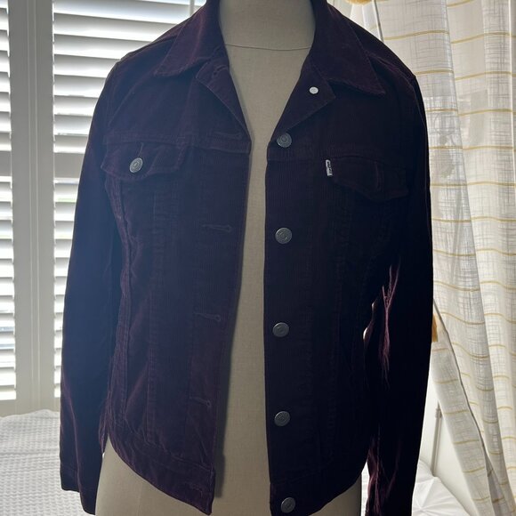 Levi's Corduroy Jacket W Sz Sm - Picture 2 of 5